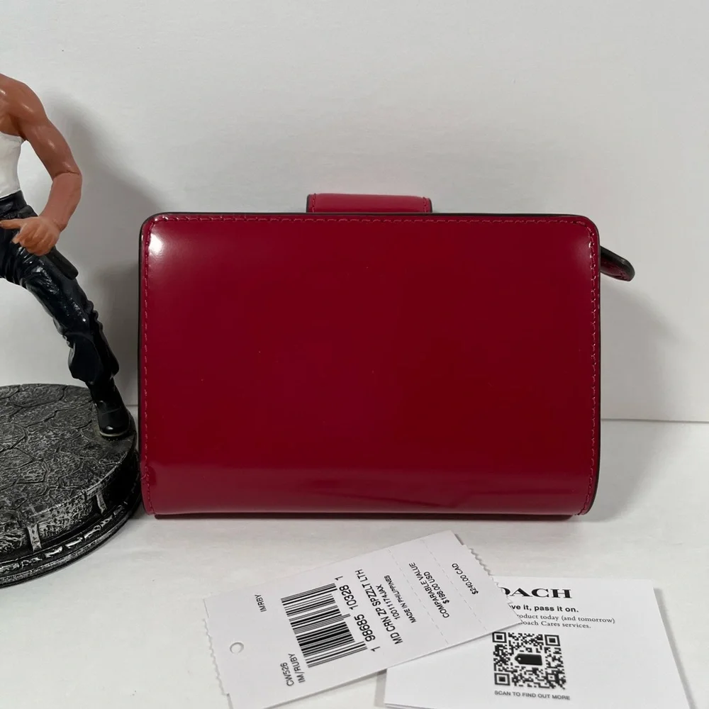 Coach Medium Corner Zip Wallet NWT - Picture 4 of 9